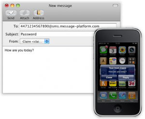 Email to SMS
