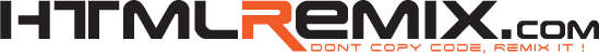 HTML Remix - Dont copy code, remix it! HTML Remix - Dont copy code, remix it!